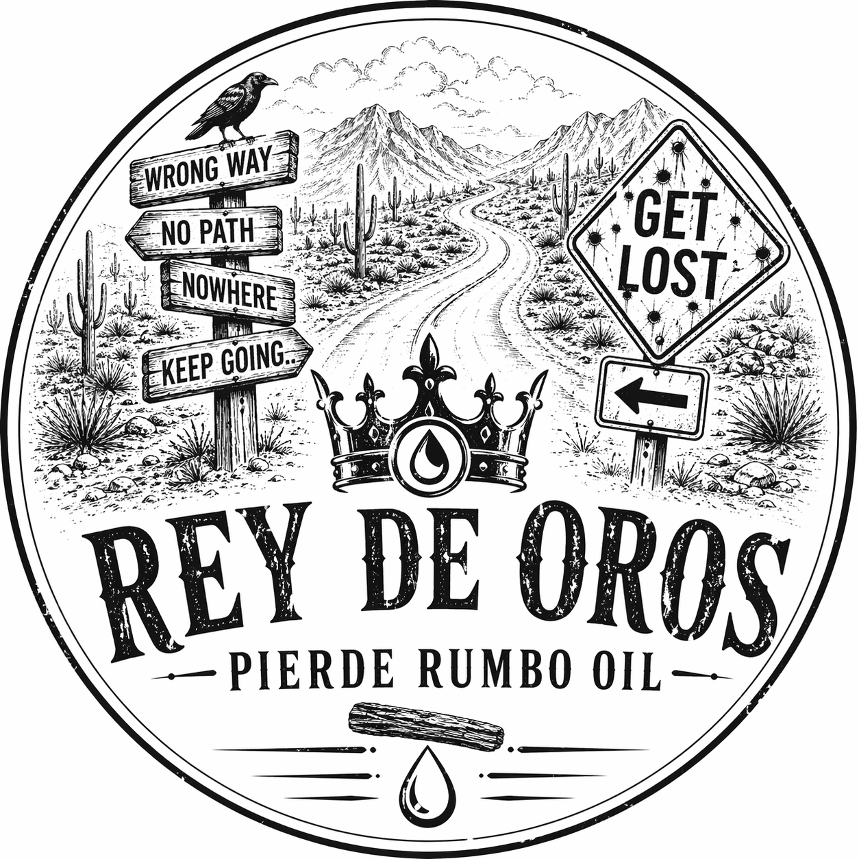 Pierde Rumbo Oil (Get Lost Oil)